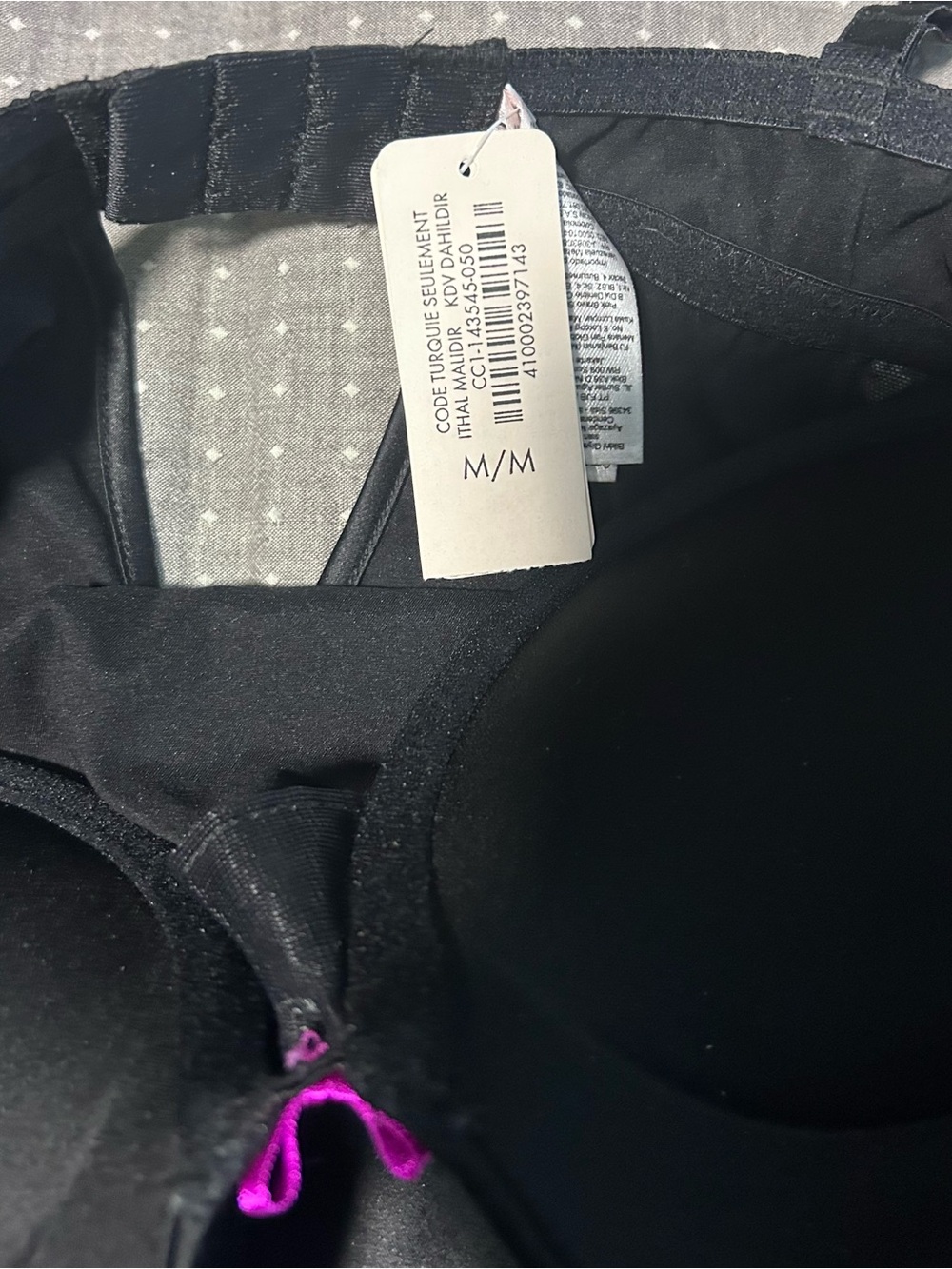 La Senza Black Lace-Trim Babydoll - Picture 3 of 5
